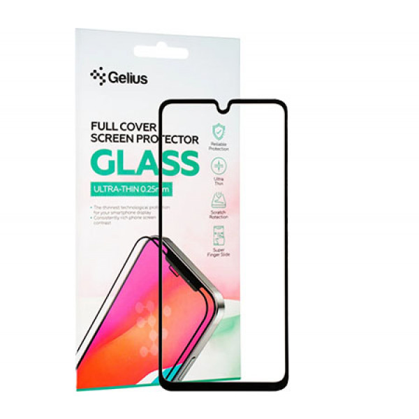 Фото - Захисне скло для смартфону Gelius Full Cover Ultra-Thin 0.25mm for Samsung A336 (A33) Black (91071)