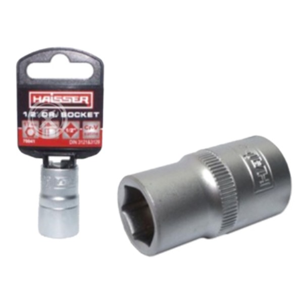 Фото - Торцева голівка Haisser 1/2" 27х44 мм (73875) Фото - Торцева голівка Haisser 1/2" 27х44 мм (73875)