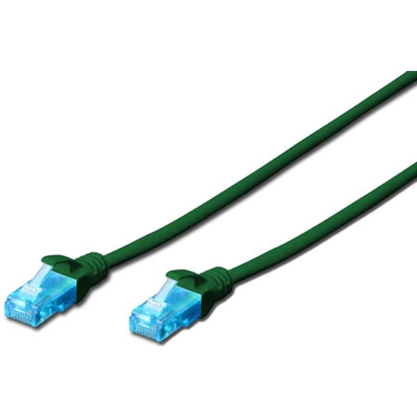 Фото - Кабель патч-корд Digitus CAT 5e UTP 2m Green (DK-1511-020/G)