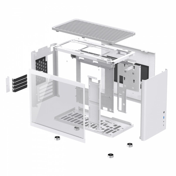Фото - Корпус Jonsbo D30 Aluminum White