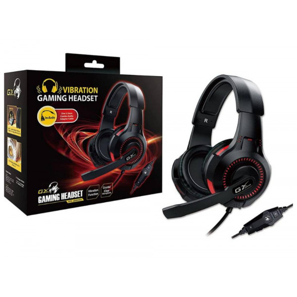 Фото - Гарнитура проводная игровая Genius HS-G600V Black (31710015400)