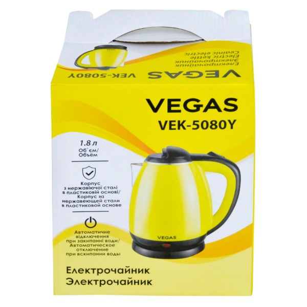 Фото - Электрический чайник Vegas VEK-5080Y