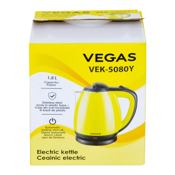 Фото - Электрический чайник Vegas VEK-5080Y