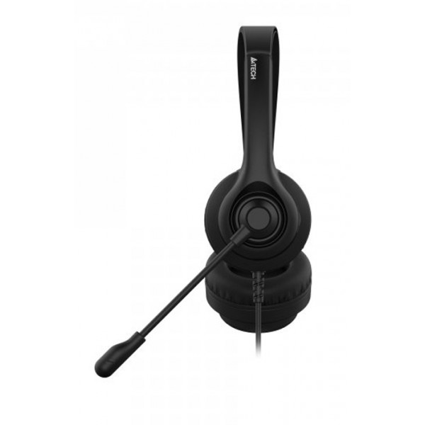Фото - Гарнитура проводная A4tech HU-8 (Black)