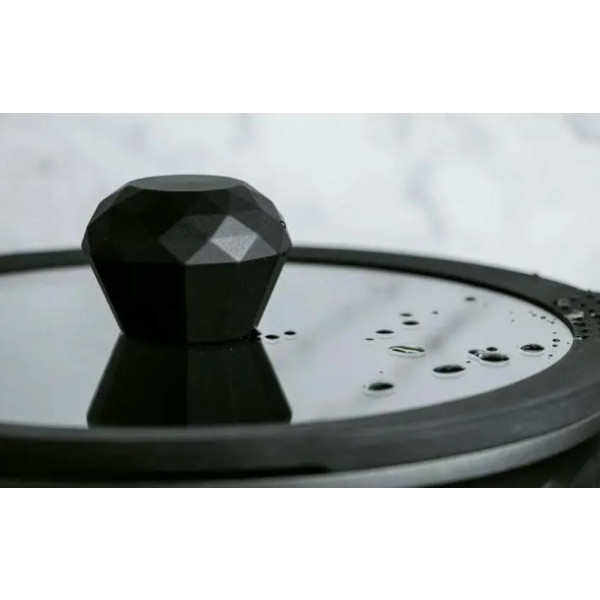 Фото - Кастрюля Pepper Black Ice Greblon C2 4,4л. 24x12 см (PR-6003)