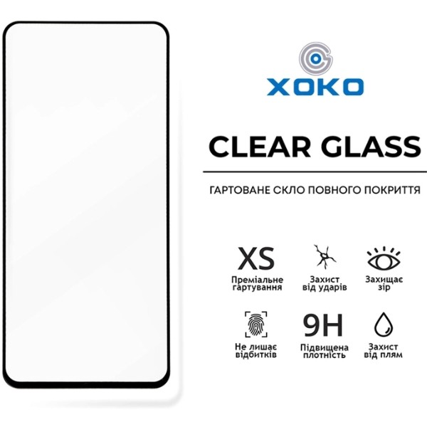 Фото - Захисне скло для смартфону XOKO Full Cover Ultra-Thin 0.25мм iPhone 14 Pro Max Black 2 шт. (XK-FCU-AP-IP14PM)