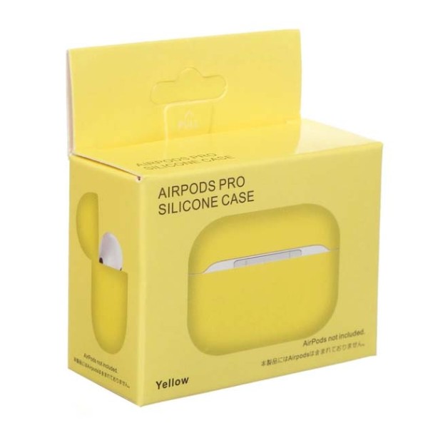 Фото - Чехол для наушников Armorstandart Ultrathin Silicone Case for Apple AirPods Pro Yellow (ARM55963)