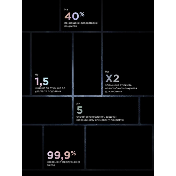 Фото - Захисне скло для смартфону Armorstandart Supreme Plus Black Icon for Apple iPhone 13 Pro (ARM68072)