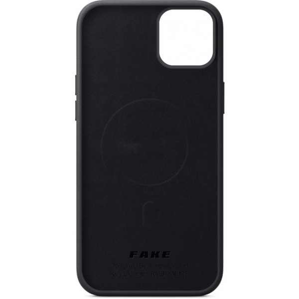 Фото - Чохол для смартфону Armorstandart Fake Leather Case for Apple iPhone 13 Black (ARM61368)