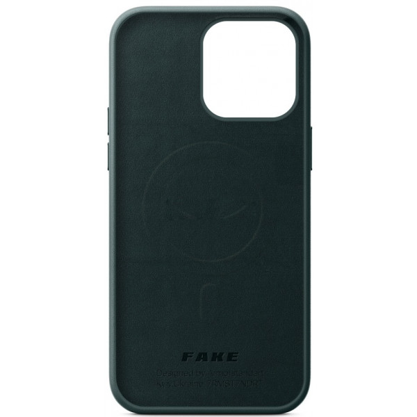Фото - Чехол для смартфона Armorstandart Fake Leather Case for Apple iPhone 13 Pro Shirt Green (ARM61372)