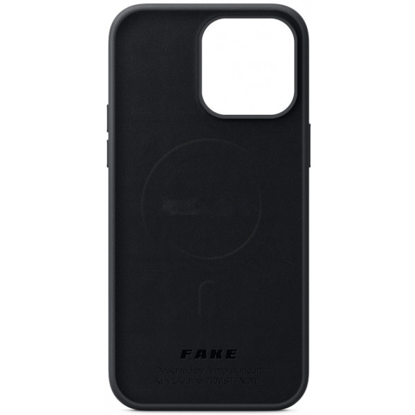Фото - Чехол для смартфона Armorstandart Fake Leather Case for Apple iPhone 13 Pro Black (ARM61373)