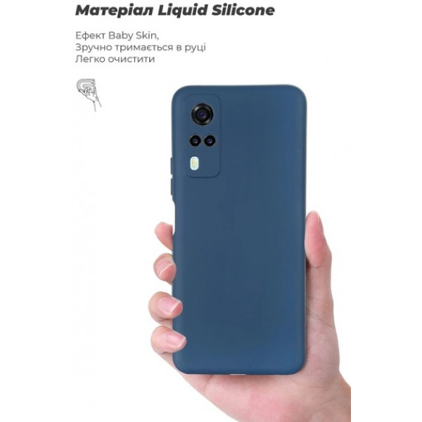 Фото - Чехол для смартфона Armorstandart Icon Case for Vivo Y31 Camera cover Dark Blue (ARM61436)