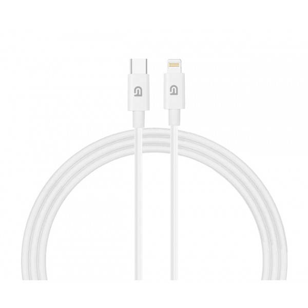 Фото - Кабель Armorstandart AMQGJ2L Lightning to USB-C Cable 1.2m White (ARM64296)
