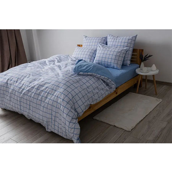 Фото - Комплект постельного белья ТЕП Happy Sleep Blue Check (2-03796_25207)