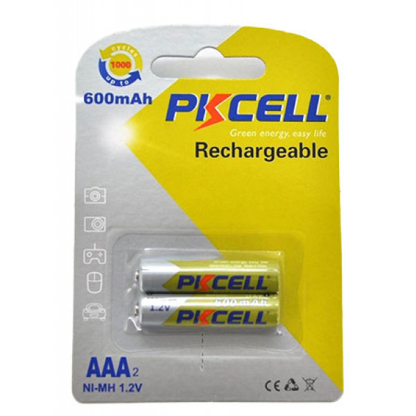 Фото - Батарейка тип AAA PKCELL PC/AAA600-2BR