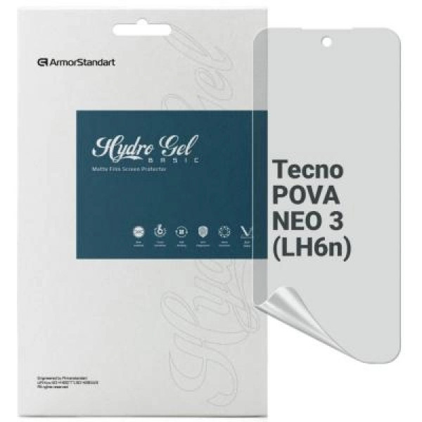 Фото - Захисна плівка для смартфону Armorstandart Matte for Tecno POVA NEO 3 (LH6n) (ARM70378)