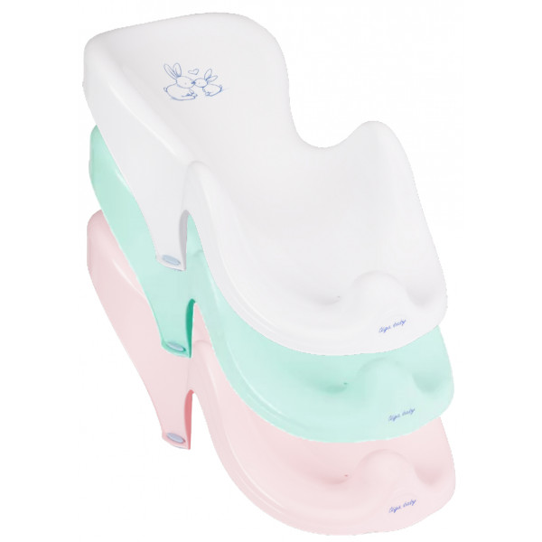 Фото - Гірка в ванночку Tega Baby Зайчики, М'ятний (KR-003-105)
