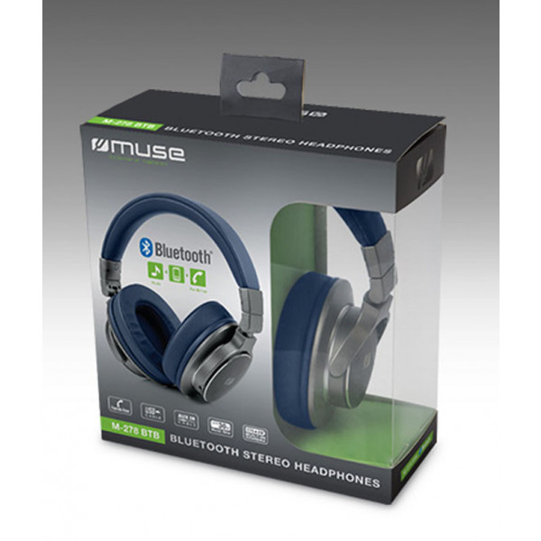 Фото - Навушники повнорозмірні бездротові Muse M-278 BTB