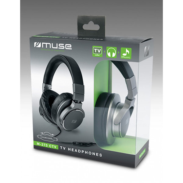 Фото - Навушники повнорозмірні дротові Muse M-275 CTV