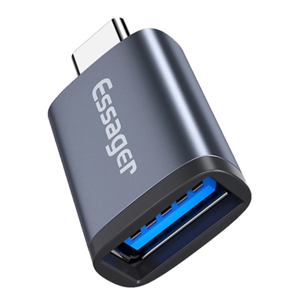 Фото - Переходник Essager Soray OTG (Micro Female to Type-C Male) USB2.0 Adaptor Grey (EZJMC-SRC0G) Фото - Переходник Essager Soray OTG (Micro Female to Type-C Male) USB2.0 Adaptor Grey (EZJMC-SRC0G)