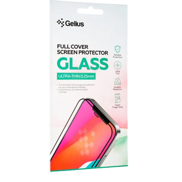 Фото - Защитное стекло для смартфона Gelius Full Cover Ultra-Thin 0.25mm for Samsung A055 (A05) Black (95708)