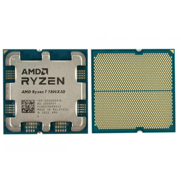 Фото - Процессор AMD Ryzen 7 7800X3D (100-100000910WOF)