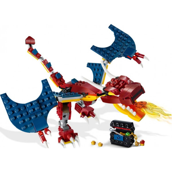 Фото - Конструктор LEGO Creator 3-in-1 Огненный дракон (31102)