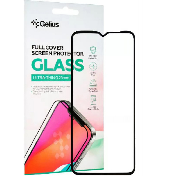 Фото - Захисне скло для смартфону Gelius Full Cover Ultra-Thin 0.25mm for Oppo A17K Black (94807)