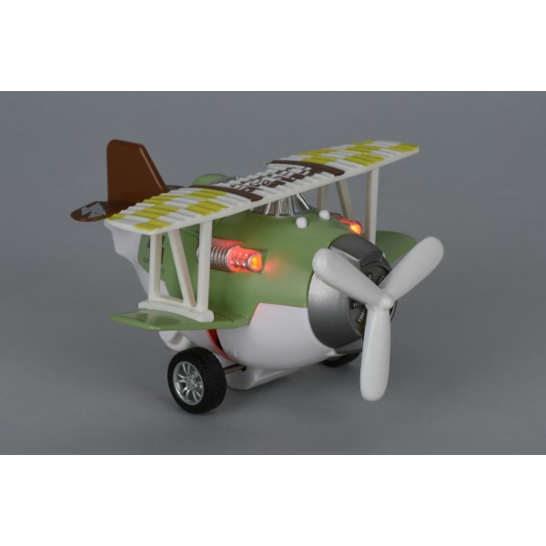 Фото - Пассажирский воздушный транспорт Same Toy Aircraft Зеленый со светом и музыкой (SY8015Ut-2)