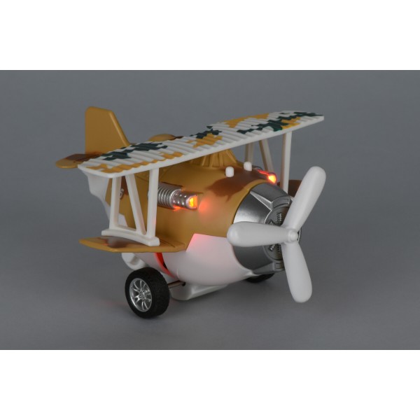 Фото - Пассажирский воздушный транспорт Same Toy Aircraft Коричневый со светом и музыкой (SY8015Ut-3)