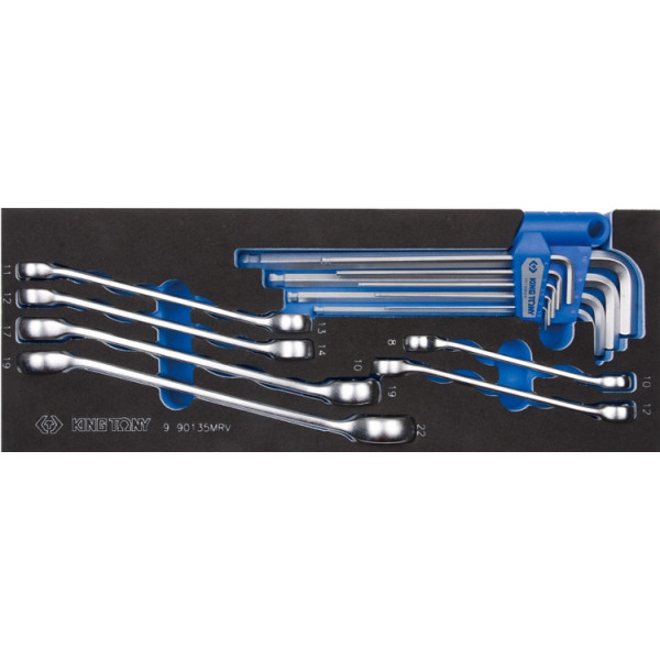 Фото - Набір ключів KING TONY 9-90135MRV 15 од.