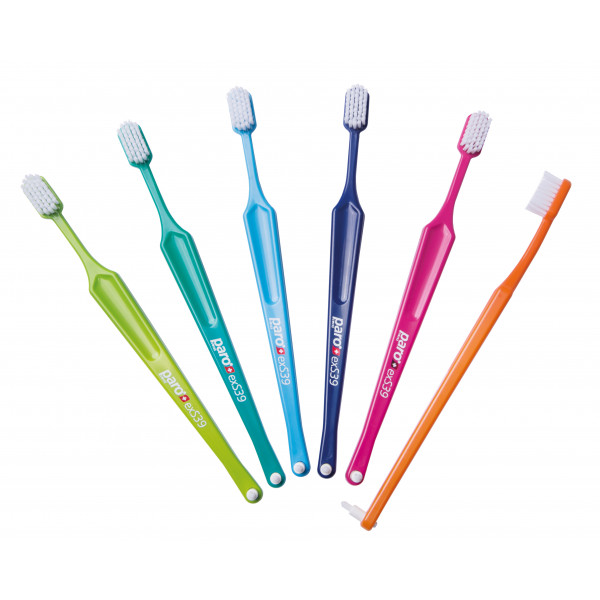 Фото - Зубна щітка Paro Swiss paro toothbrush exS39, з монопучковою насадкою, помаранчевий (7.714/5)