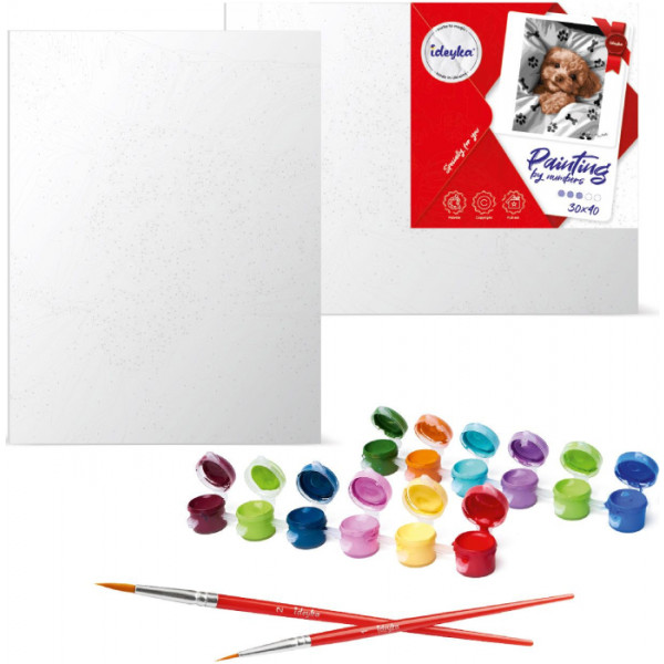 Фото - Картина за номерами Ideyka Різдвяна ніч ©art_selena_ua 40х40 см (KHO8352)