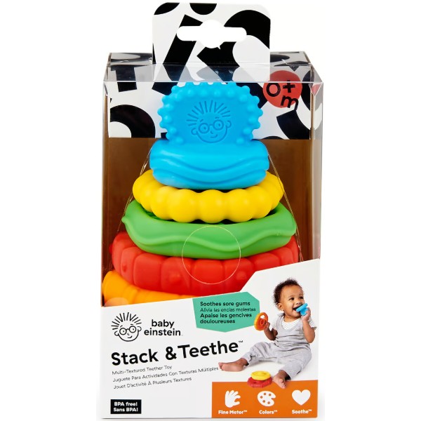 Фото - Пирамидка Baby Einstein Stack & Teethe (12356)
