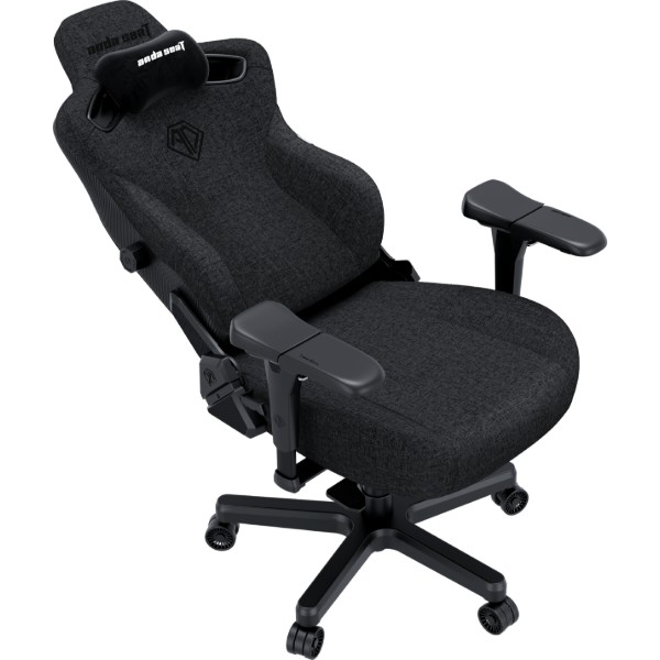 Фото - Крісло для геймерів Anda Seat Kaiser 3 Pro Size XL Dark Gray Fabric (AD12YDC-XL-01-GB-PV/F-G01)