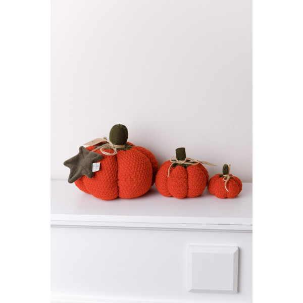 Фото - Подушка декоративна Прованс Pumpkin помаранчевий 15 см (040268)