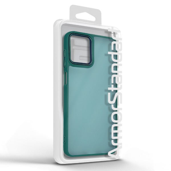 Фото - Чохол для смартфону Armorstandart Frame for Samsung A07 4G Dark Green (ARM87009)