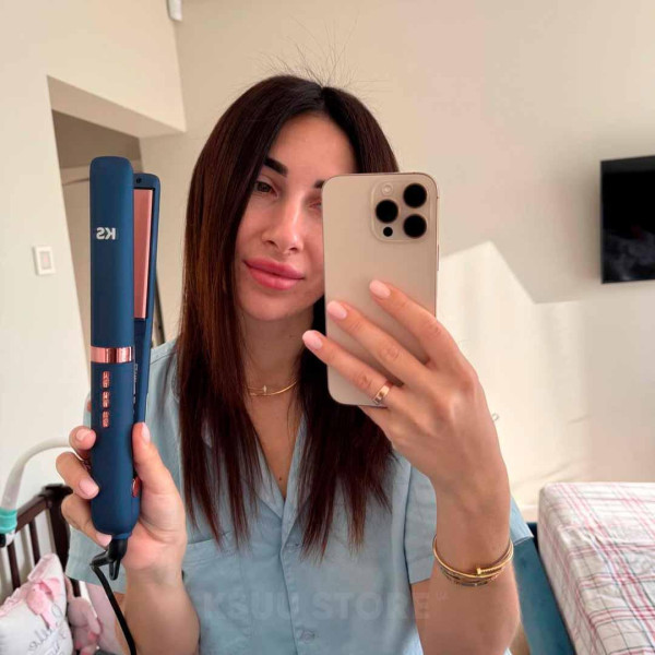 Фото - Выпрямитель волос KS Blue (11007)