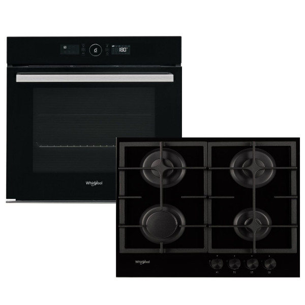 Фото - Комплект техники Whirlpool Духовой шкаф + Варочная панель Whirlpool OAKZ9 7921 CS NB + GOS 6415/NB1