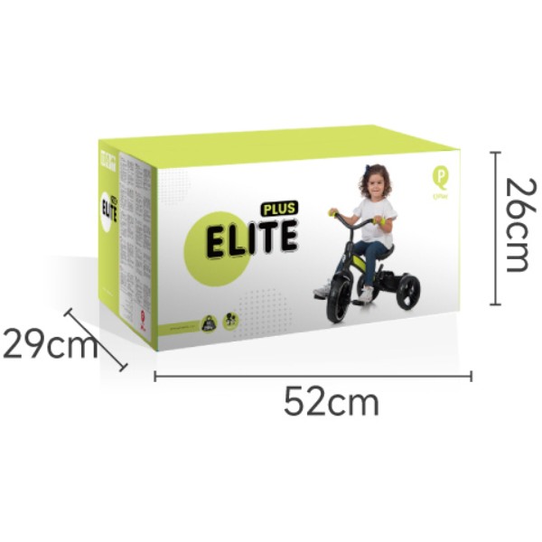 Фото - Триколісний велосипед Qplay Elite+ Green (T180-5Elite+Green)