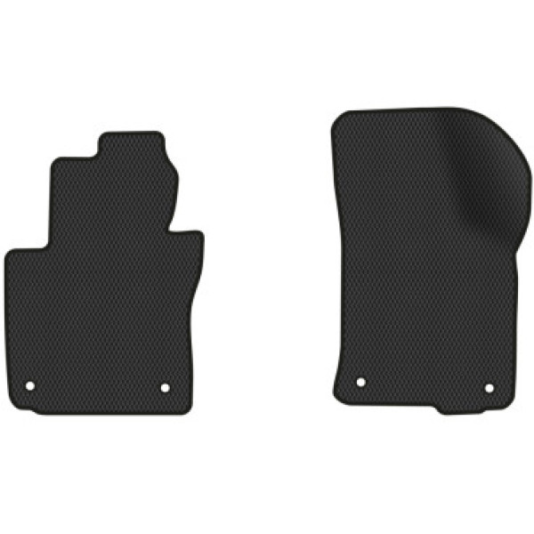 Фото - Коврики из экокожи в салон авто передние EVAtech для Octavia A5 (MT, 8 clips) Skoda 2004-2013 2 поколение Liftback EU (SK12150AB2AV4BBB)