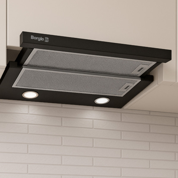Фото - Вытяжка встраиваемая Borgio TLF (TR) 50 Black
