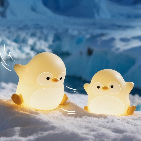 Фото - Ночник детский VALESO Пингвин A051 бежевый