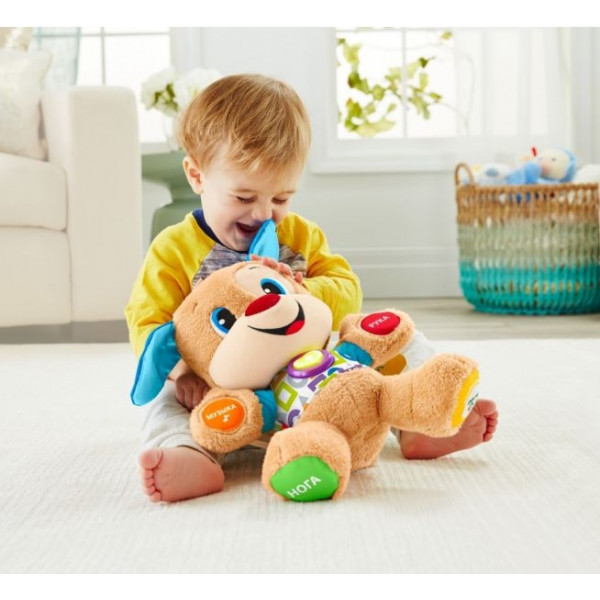 Фото - Интерактивное животное Fisher-Price Ученый щенок с технологией Smart Stages обновл. (рус.) (FPN77)