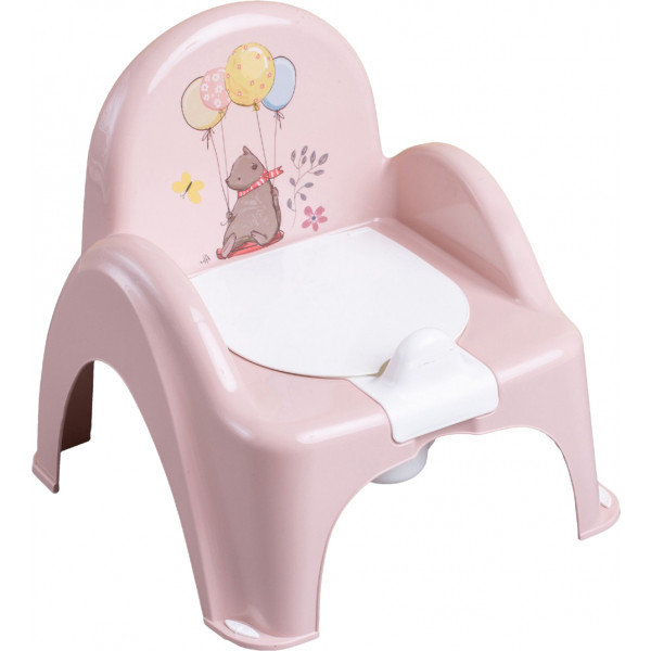 Фото - Горщик дитячий Tega Baby стільчик Лісова казка з музикою Світло-рожевий (PO-073-107)