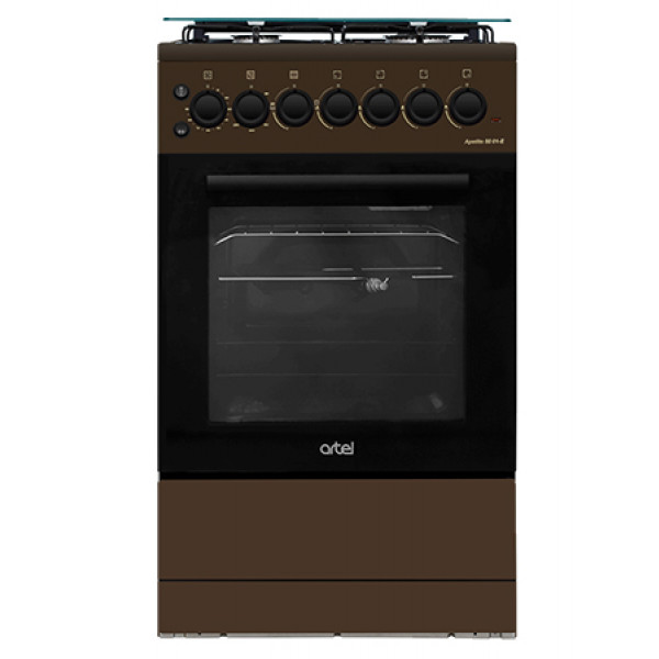 Фото - Плита газовая ARTEL Apetito 50 01-E Brown Фото - Плита газовая ARTEL Apetito 50 01-E Brown