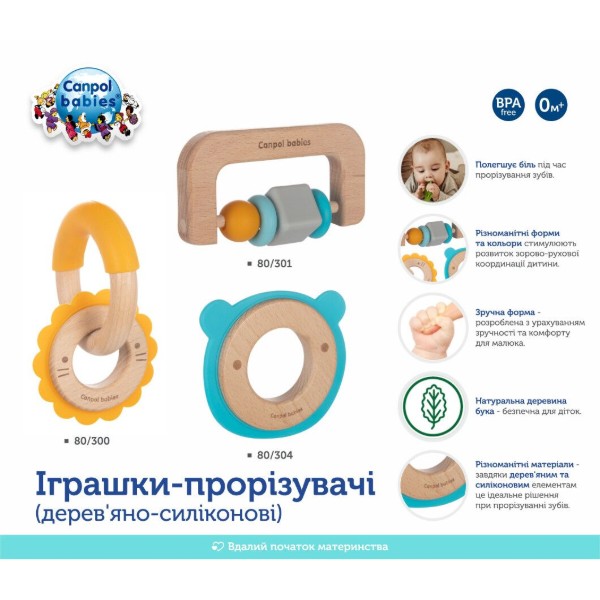 Фото - Прорізувач Canpol babies Ведмедик (80/304)