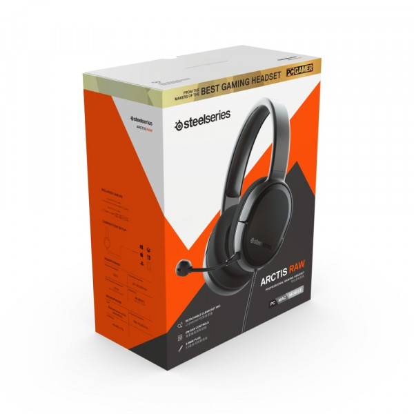 Фото - Гарнитура проводная игровая SteelSeries Arctis RAW (61496)