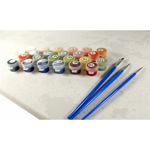 Фото - Картина по номерам Strateg "Мальдивы" 40х50 см (VA-3214)