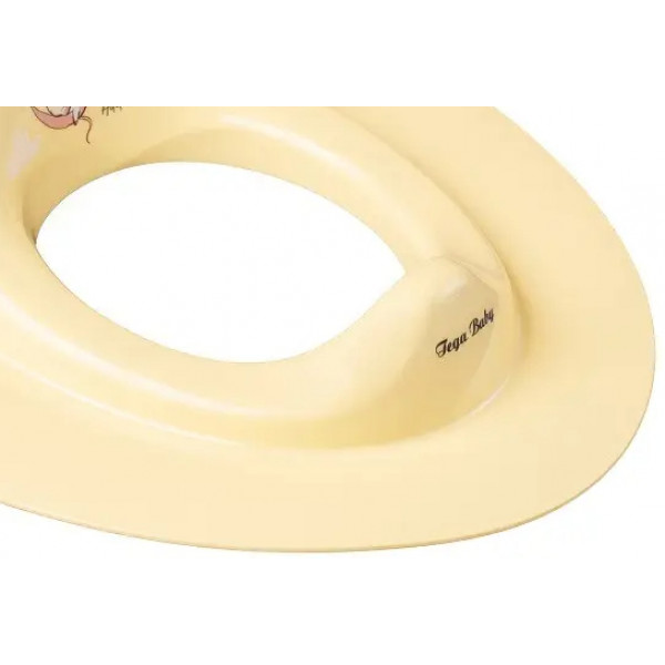 Фото - Дитяча накладка на унітаз класична Tega Baby Лісова казка Світло-жовтий (FF-090-109)